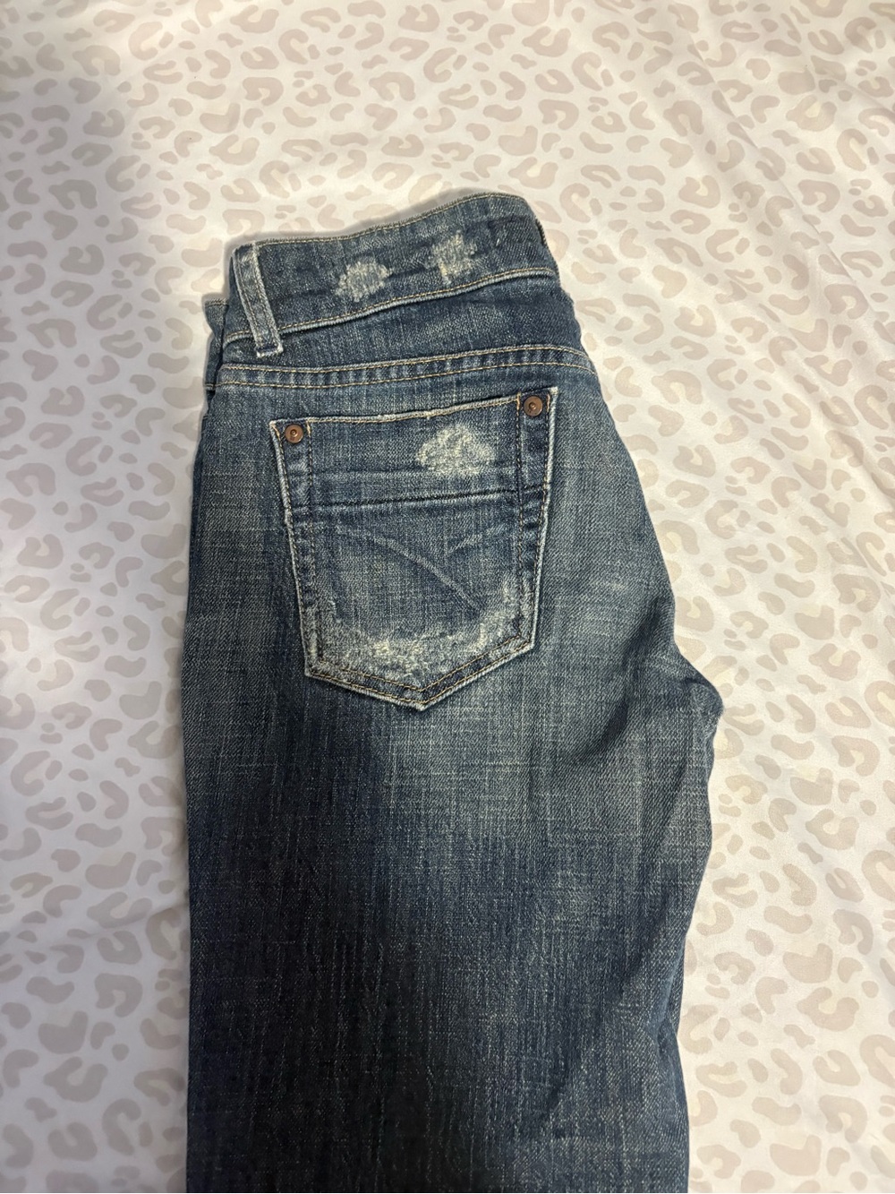 Joe's Jeans Blue Washed Bootcut Jeans